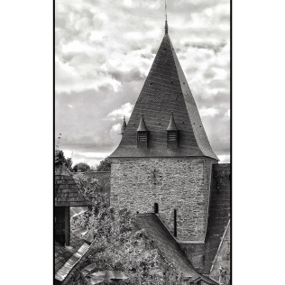 Breton church steeple